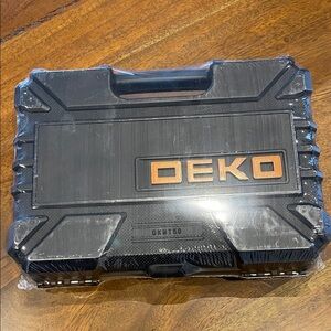 Brand new DEKO Black and Orange Tool Case